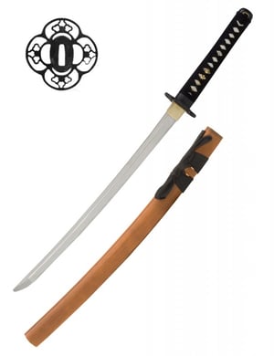 Wakizashi Red Wood "Iaito"