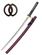 katana rouge tranchant