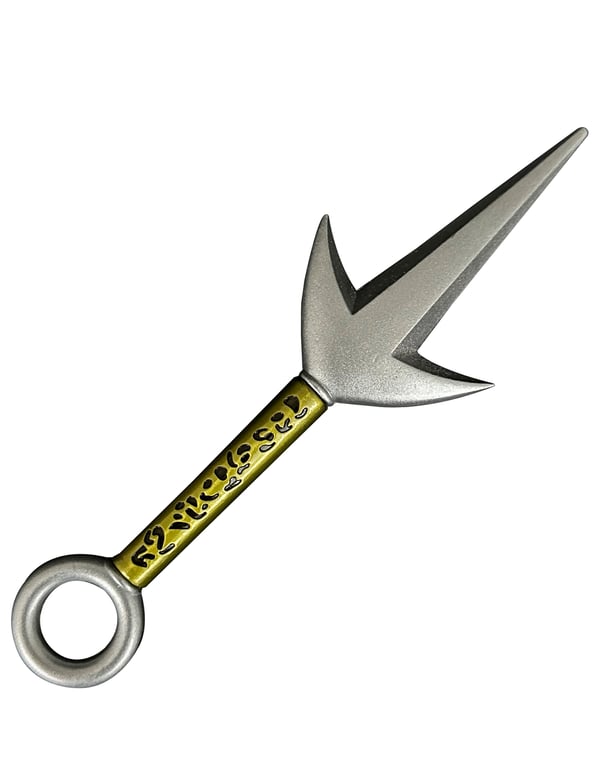 Kunai Naruto argent et doré