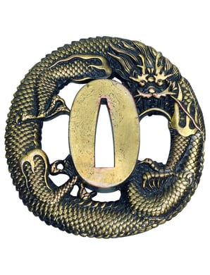 tsuba dragon