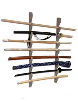 Support mural 8 Katanas