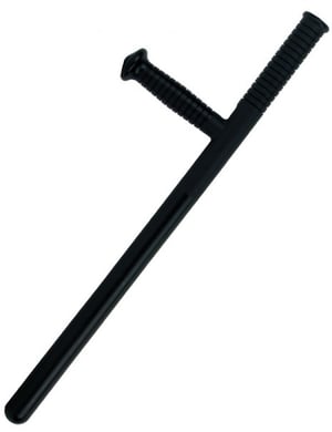 tonfa Tonfa professionnel type police, 59 cm, léger et robuste. Poignée grip renforcée pour bris de vitre et entraînement tactique. police