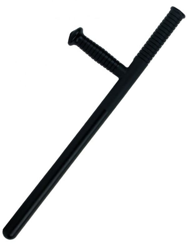 tonfa Tonfa professionnel type police, 59 cm, léger et robuste. Poignée grip renforcée pour bris de vitre et entraînement tactique. police