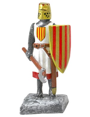 Figurine Pierre II d'Aragon