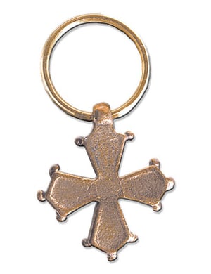 Porte-clés Croix occitane