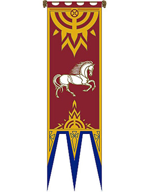 Bannière du roi Rohan IV