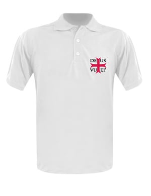 polo blanc templier
