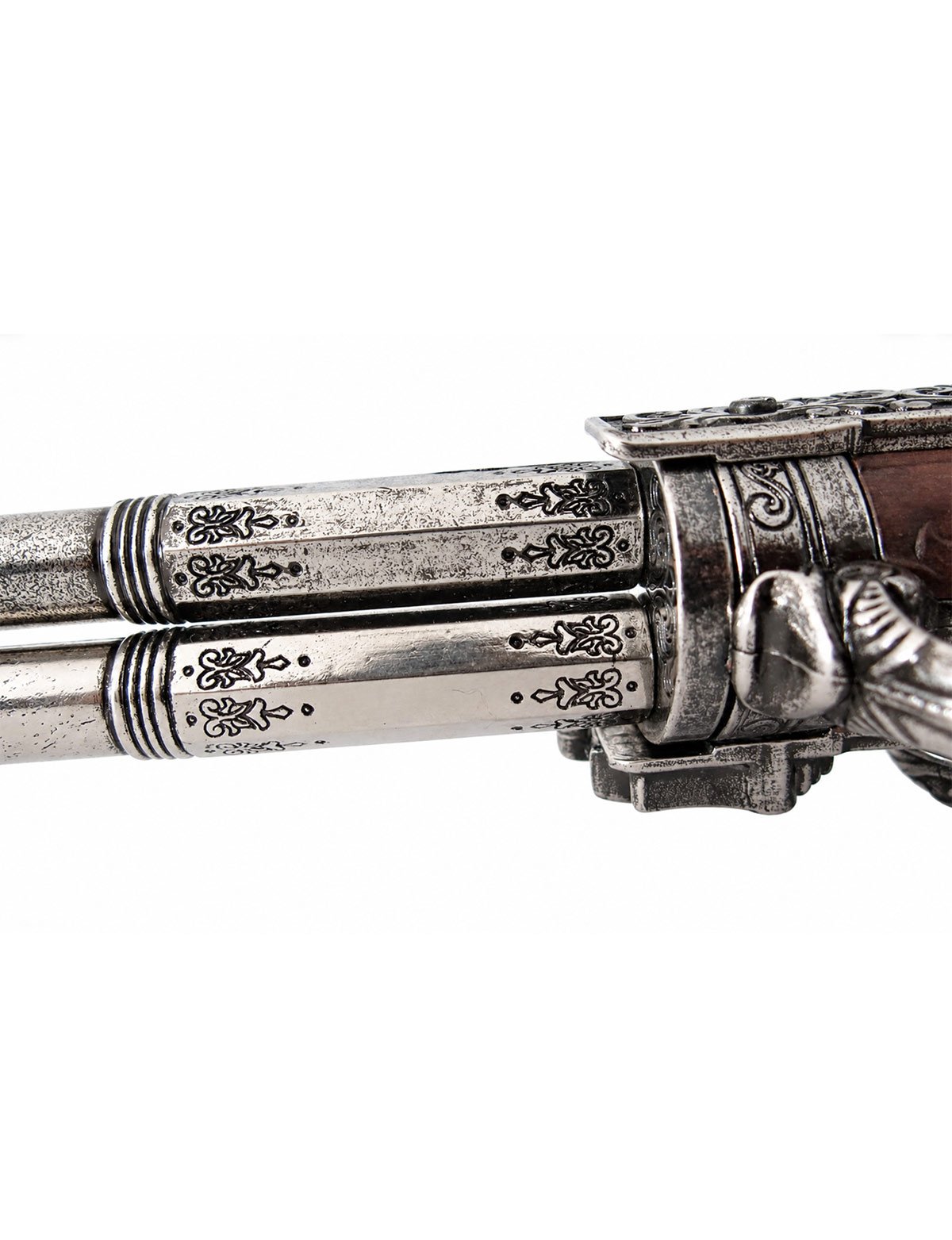 Pistolet à deux canons rotatifs – Réplique de collection - Image 1