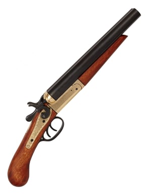 PISTOLET À 2 CANONS, USA 1868
