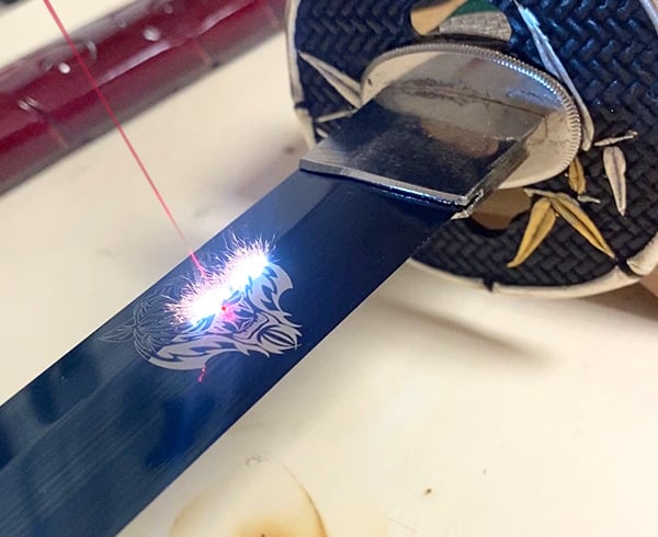 gravure katana