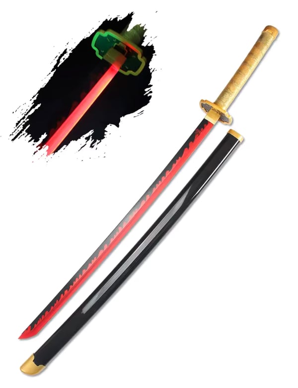 katana led lumineux demon slayer