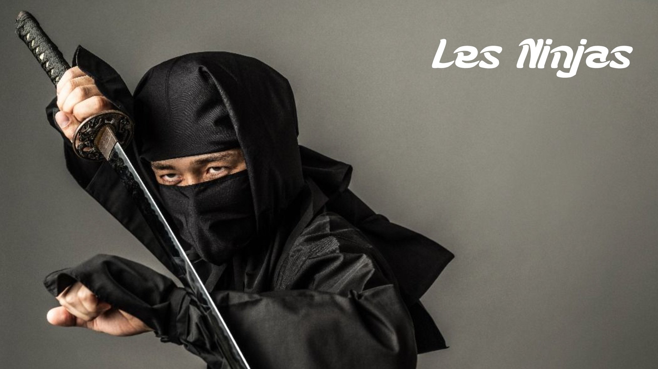 ninja avec ninjato ou katana