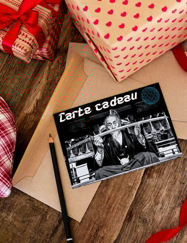 Carte cadeau katana