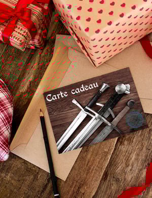 carte cadeau épée histophile