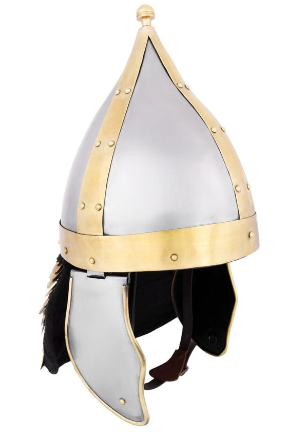 Casque à pinces d'archer romain
