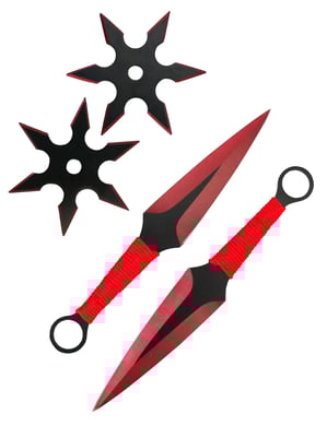 arme ninja shuriken et kunai