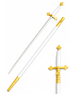 épée haut grade trélflée