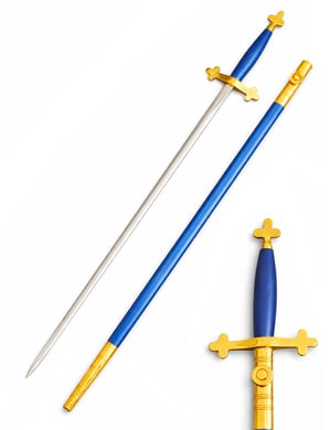 épée rite RER loge bleu