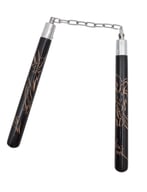 nunchaku bois noir