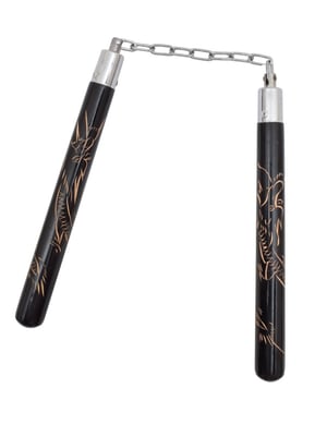 nunchaku bois noir