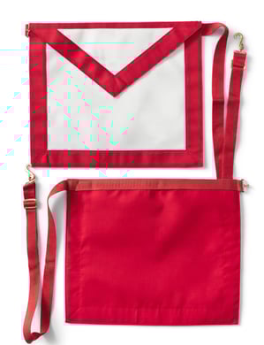 tablier compagon maçonnique