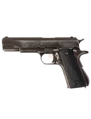 Pistolet 45 Usa 1911 Vieilli