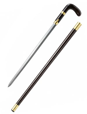 Canne épée damas tranchante