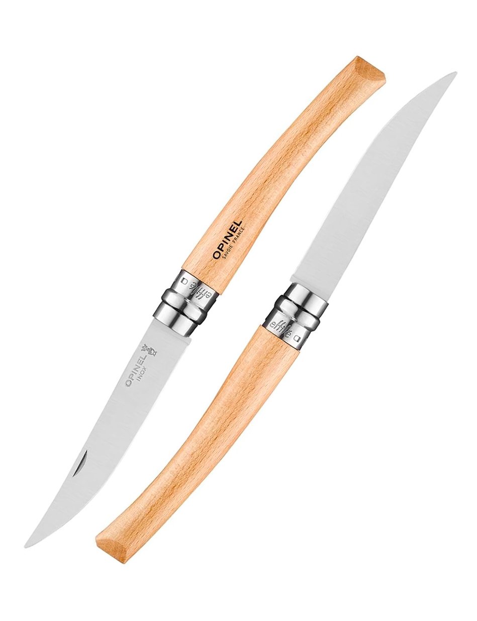 Couteau Opinel Effilé N°10 Hêtre – Lame Inox - Image 1