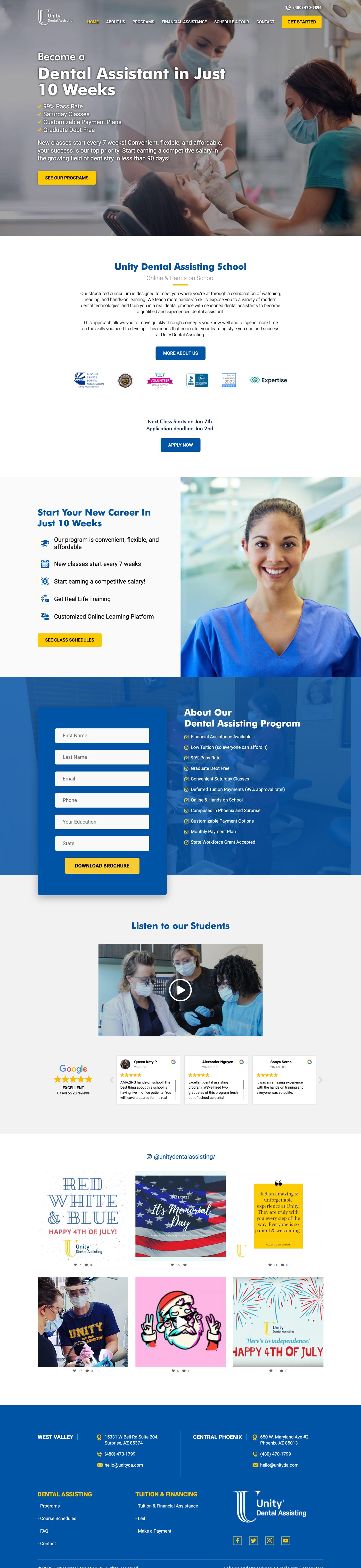 Unity Dental Assisting School