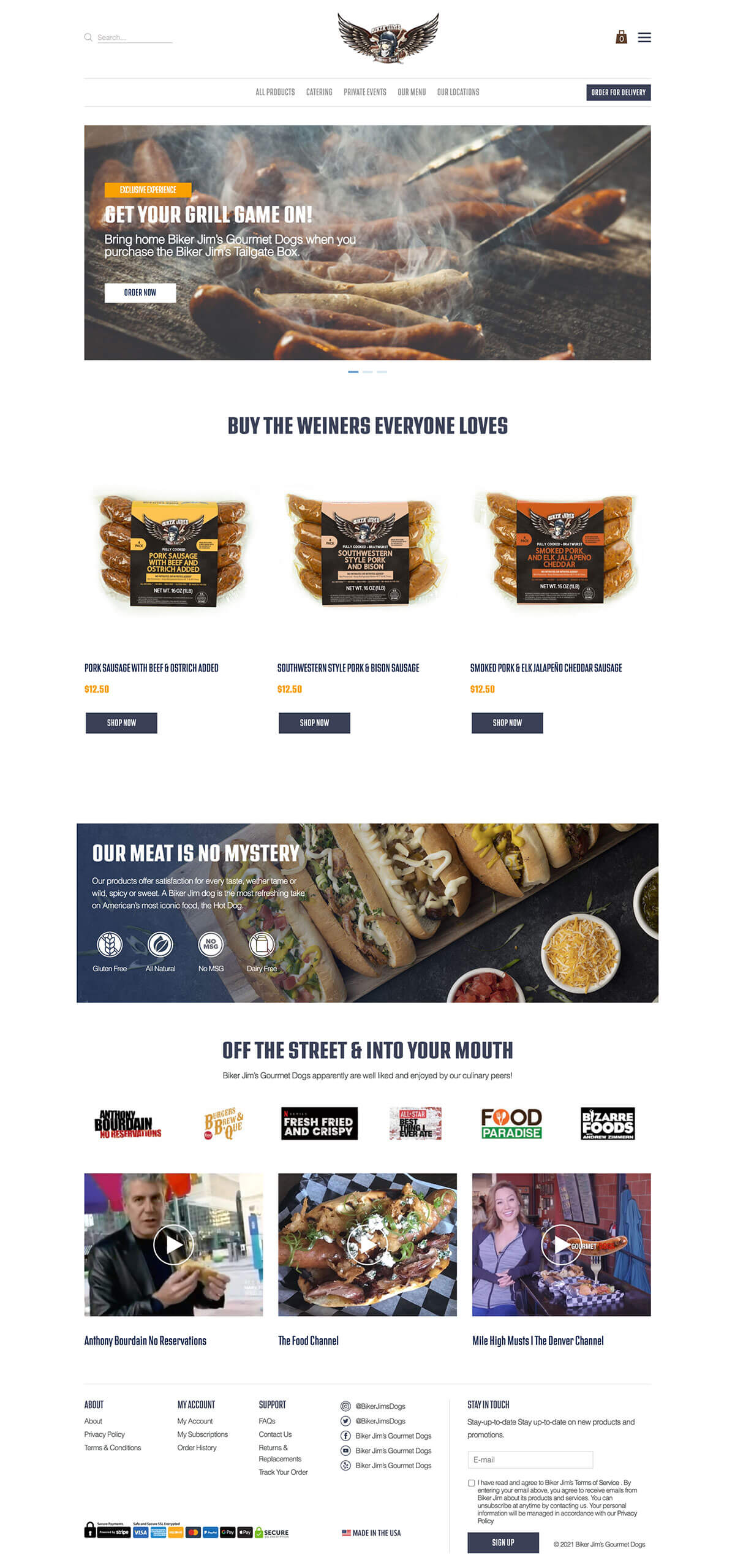 Biker Jim’s restaurant