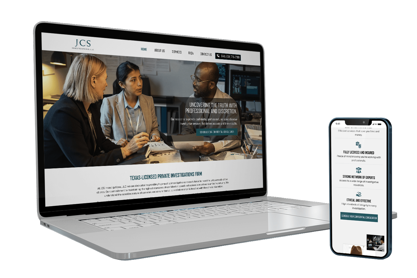 JCS Investigators Home