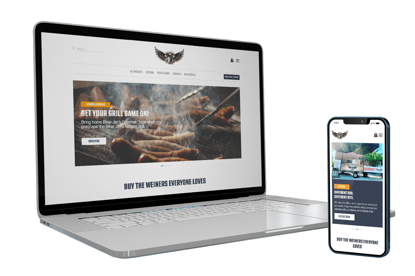 Biker Jim’s restaurant