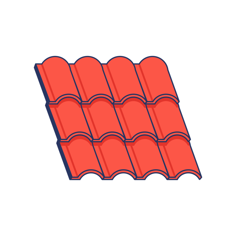 Ceramic Tile Roof Image