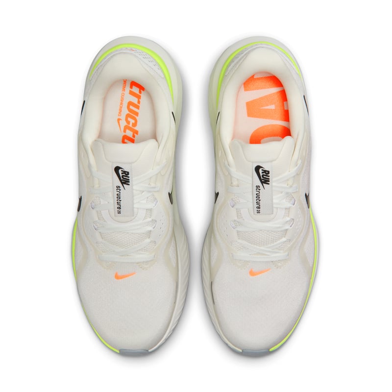 Nike Structure 26 Laufschuhe "Summit White & Volt" | Herren | Laufen | 04 | SPORTSHOWROOM