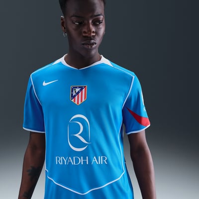 Maglia Nike Atlético Madrid 2025/26 Stadium Third Dri-FIT Total 90 Replica "Photo Blue & Sport Red" | Uomo | Calcio | 01 | SPORTSHOWROOM