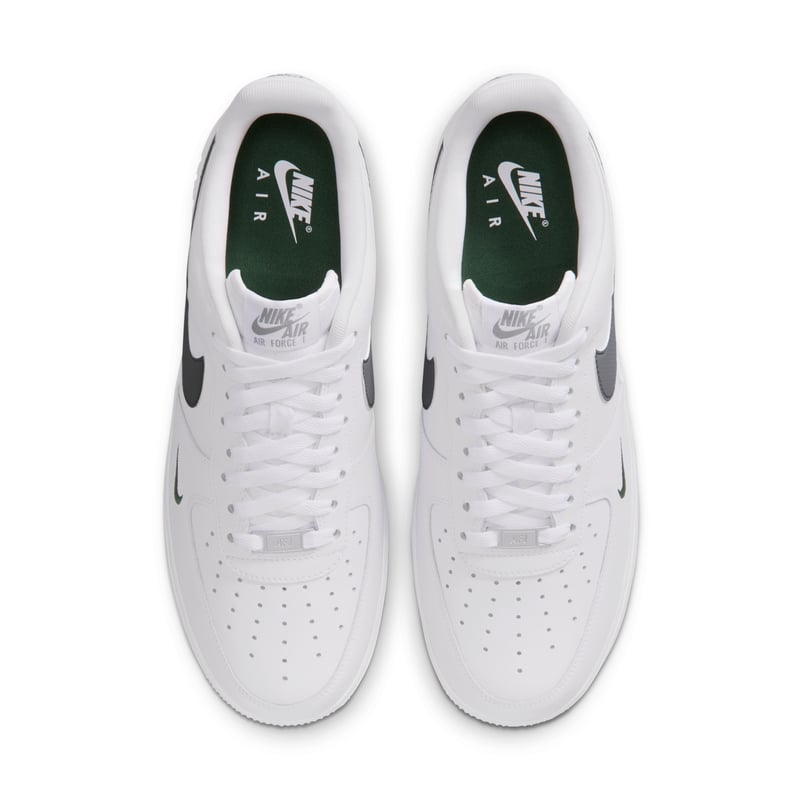 Nike Air Force 1 '07 sneakers "White & Cool Grey" | Herre | Sportstyle | 04 | SPORTSHOWROOM