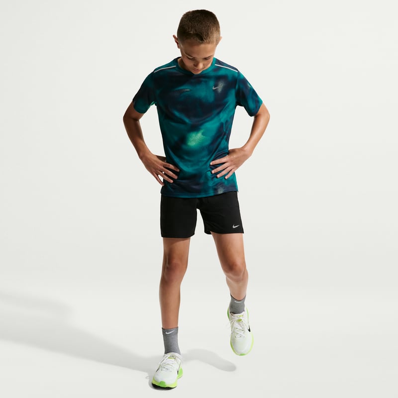 Maillot Nike Miler Dri-FIT "Blue Eclipse" | Enfant | Course à pied | 04 | SPORTSHOWROOM