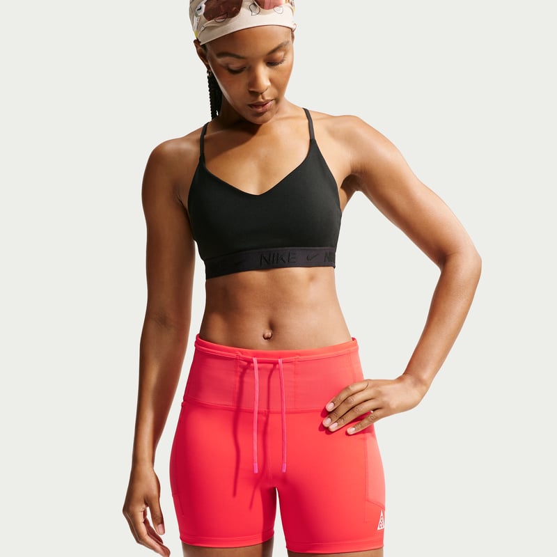 Nike ACG Dri-FIT High-Waisted 4" Shorts "Light Crimson & Desert Pink" | Women | Outdoor | 02 | SPORTSHOWROOM