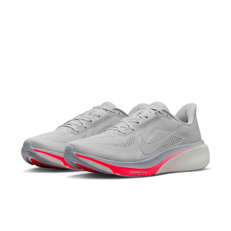 Nike Pegasus 42 running shoes "Wolf Grey & Flash Crimson" | Men | Running | 05 | SPORTSHOWROOM