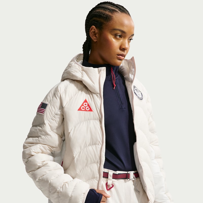 Nike ACG x United States Olympic Team Therma-FIT ADV Jacket "Velvet Brown & Sand Drift" | Women | | 03 | SPORTSHOWROOM