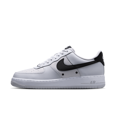 Sneakersy Nike Air Force 1 '07 LV8 Ripstop "Geyser Grey & Black" | Mezczyzni | Sportstyle | 01 | SPORTSHOWROOM