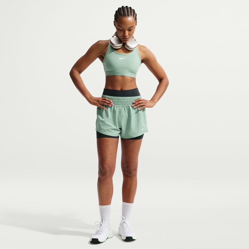 Nike One Dri-FIT Mid-Rise 3" DX6010-007 01