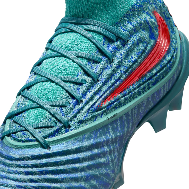 Scarpe da football Nike Alpha Menace 5 Elite "Mineral Teal & Bright Crimson" | Uomo | Football americano | 08 | SPORTSHOWROOM