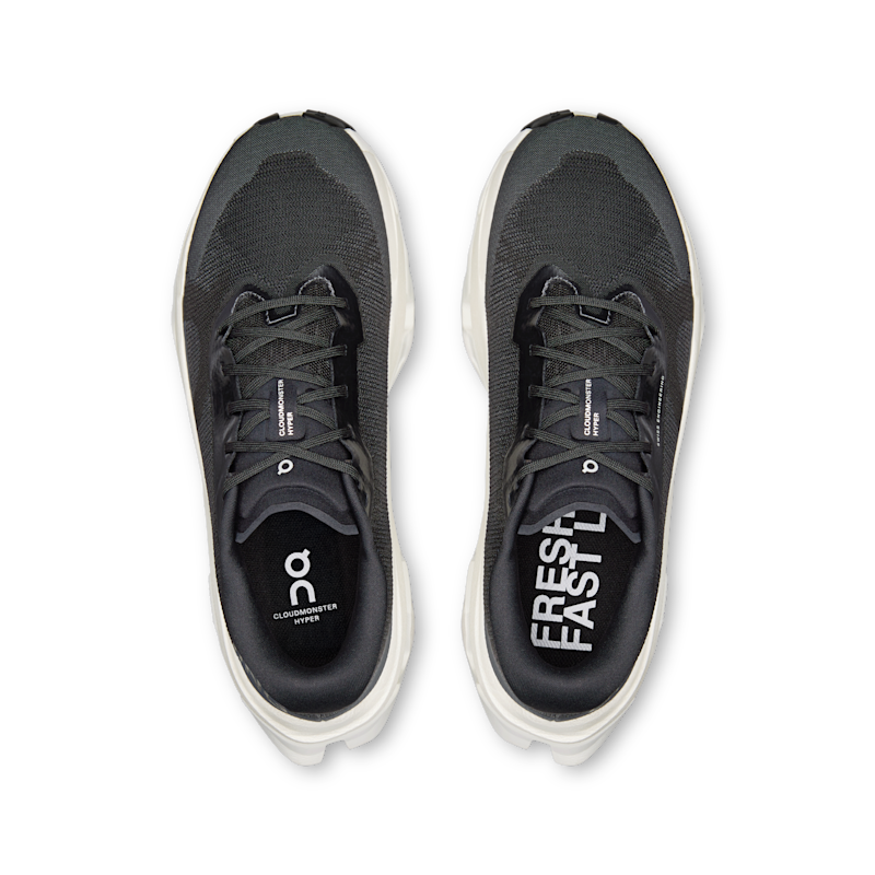 Buty do biegania On Cloudmonster 3 Hyper "Black & Ivory" | Kobiety | Bieganie | 02 | SPORTSHOWROOM