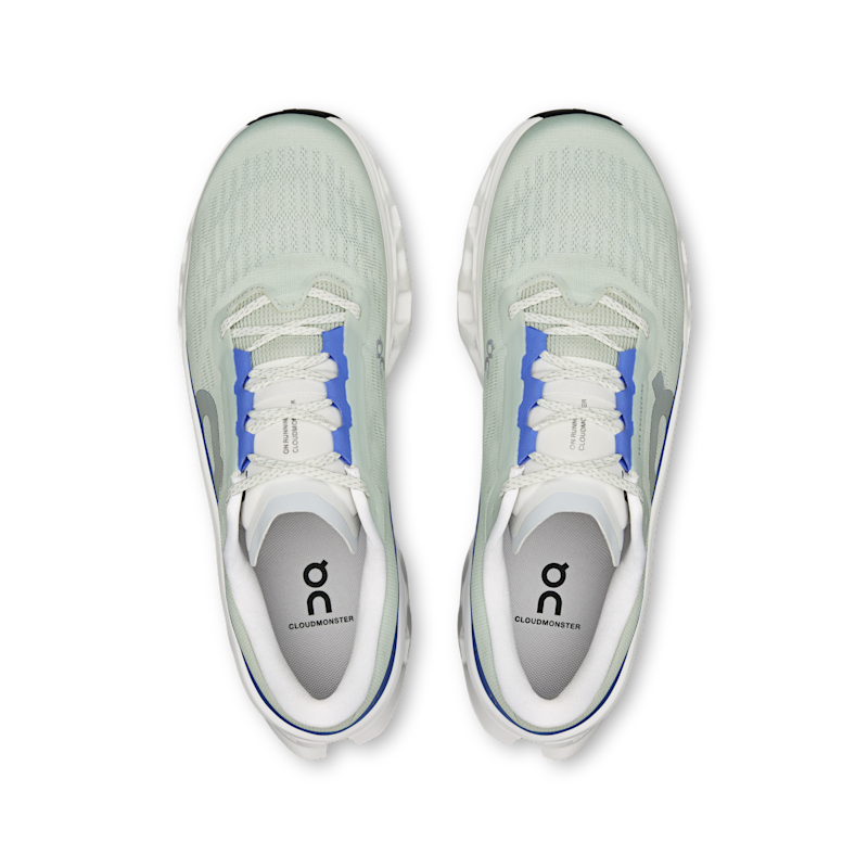 Buty do biegania On Cloudmonster 3 "Iceberg & Ivory" | Mezczyzni | Bieganie | 02 | SPORTSHOWROOM