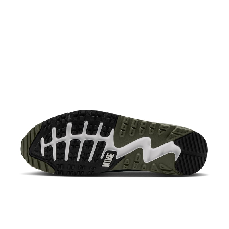 Buty do golfa Nike Air Max 90 G "White & Medium Olive" | Mezczyzni | Golf | 02 | SPORTSHOWROOM