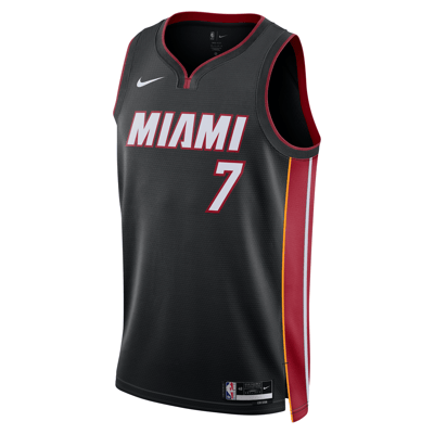 Majica Nike Giannis Antetokounmpo Miami Heat Icon Edition Brand Dri-FIT NBA Swingman "Black" | Moški | Košarka | 01 | SPORTSHOWROOM