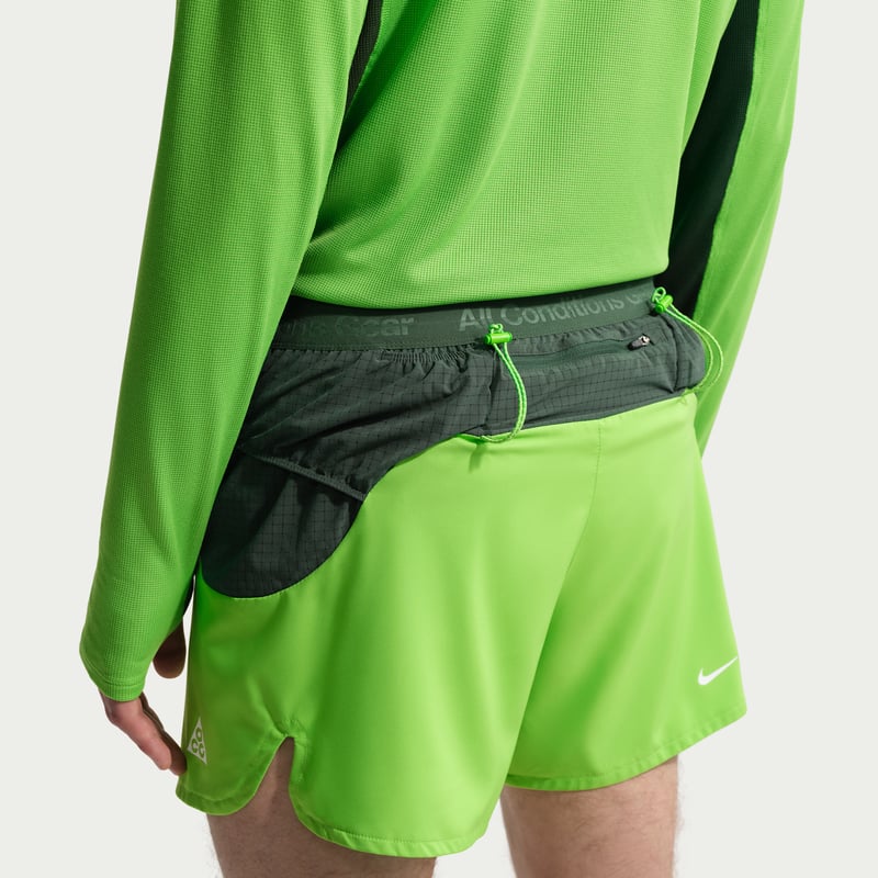 Nike ACG "Second Sunrise" Dri-FIT ADV 5" Brief-Lined Shorts "Mean Green & Fir" | Men | | 03 | SPORTSHOWROOM