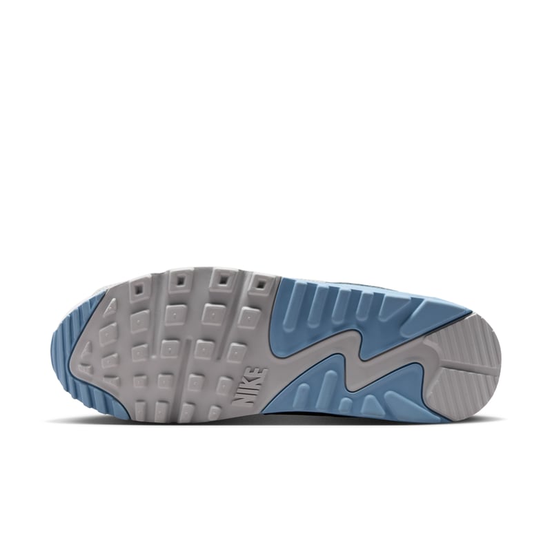 Nike Air Max 90 sneakers "Light Smoke Grey & Blue" | Heren | Sportstyle | 02 | SPORTSHOWROOM