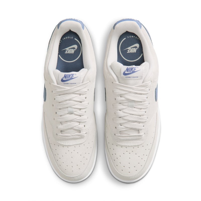 Nike Court Vision Low trainers "Vast Grey & Diffused Blue" | Men | SportStyle | 04 | SPORTSHOWROOM